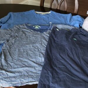 Tommy Bahama 3XB blue shirt collection